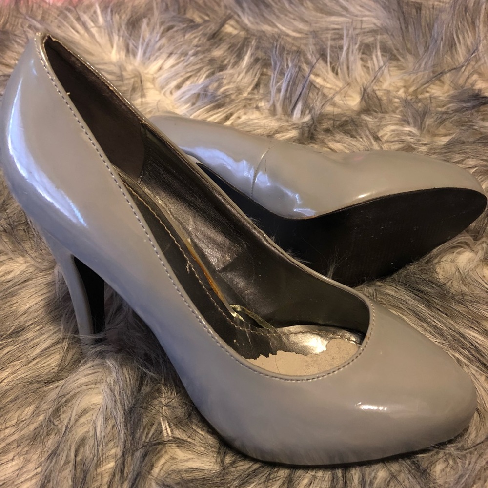 Gray High Heels